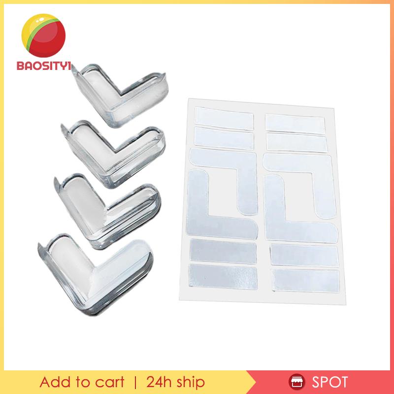 1 [Baosity] Set 4 Miếng Bọc Góc Cạnh Bàn / Tủ Chén / Nội Thất Bảo