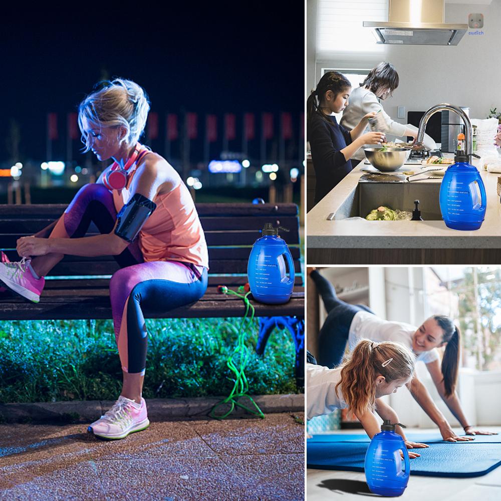 Bình Nước Thể Thao 3.78L Bằng Nhựa Không BPA Chống Rò Rỉ