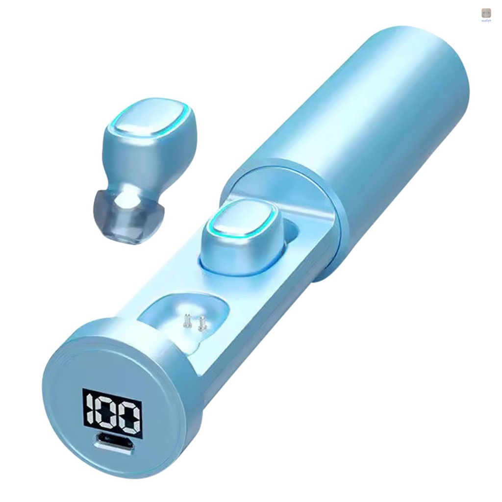 Tai Nghe Không Dây Hi-Fi Stereo Audios Kèm Hộp Sạc BT 5.0 Điều Khiển Cảm Ứng