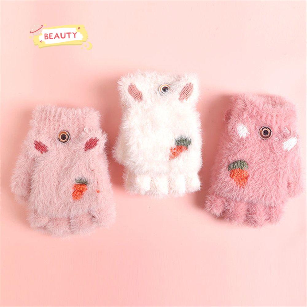 Găng Tay Giữ Ấm Hoạ Tiết Hoạt Hình Cho Bé (3-7 Tuổi)