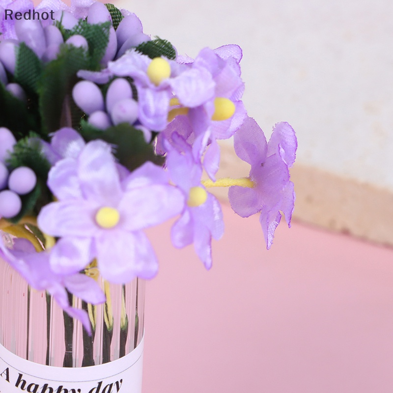 Hoa Cẩm Tú Cầu Giả Trang Trí Nhà Búp Bê 1 / 12