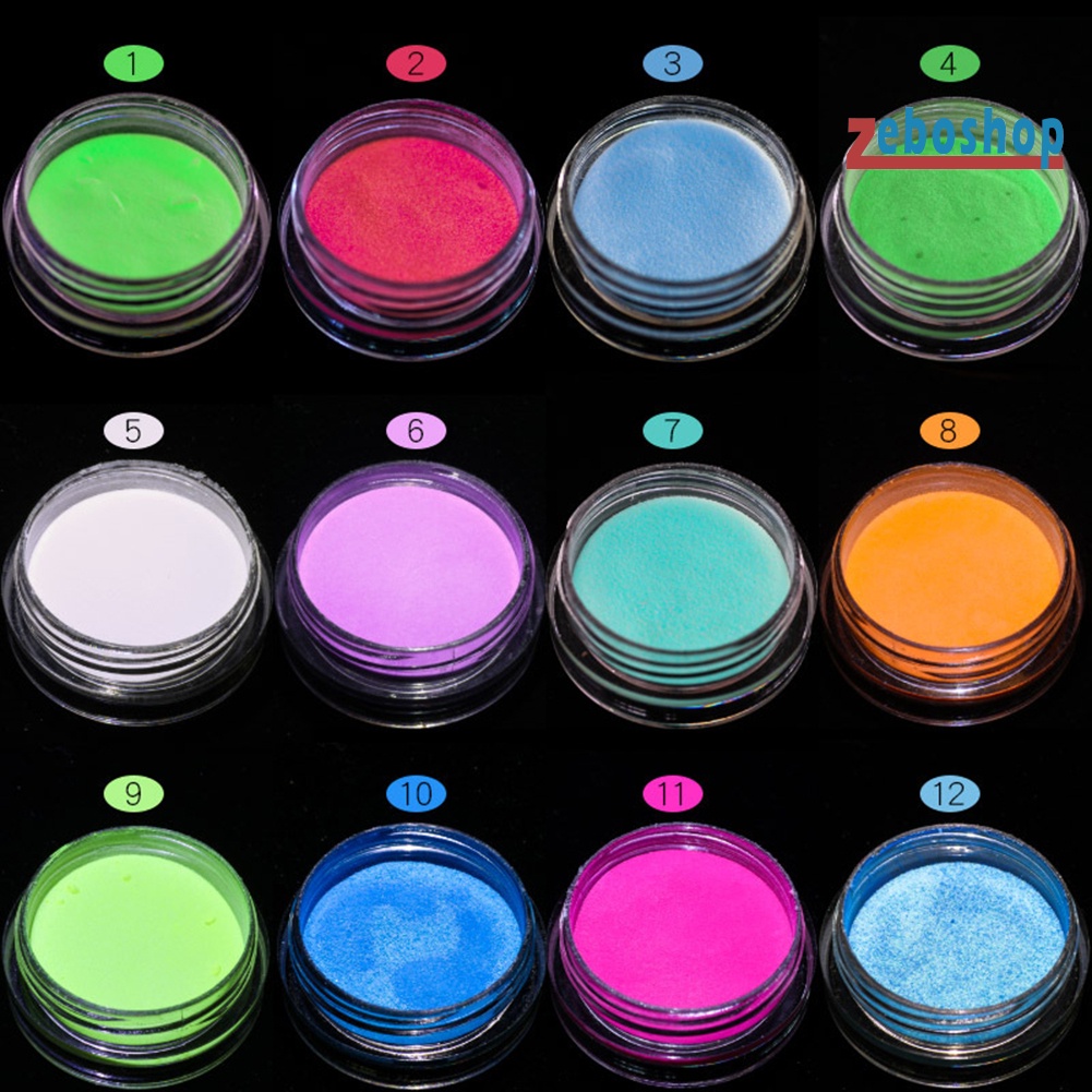 Hộp Bột Nhũ Kim Tuyến 2g Trang Trí Móng Tay