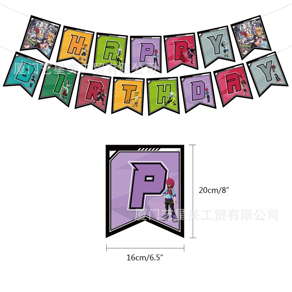 Bộ Bong Bóng Trang Trí Tiệc Sinh Nhật Chủ Đề Thế Giới SY2 Aotu YS2