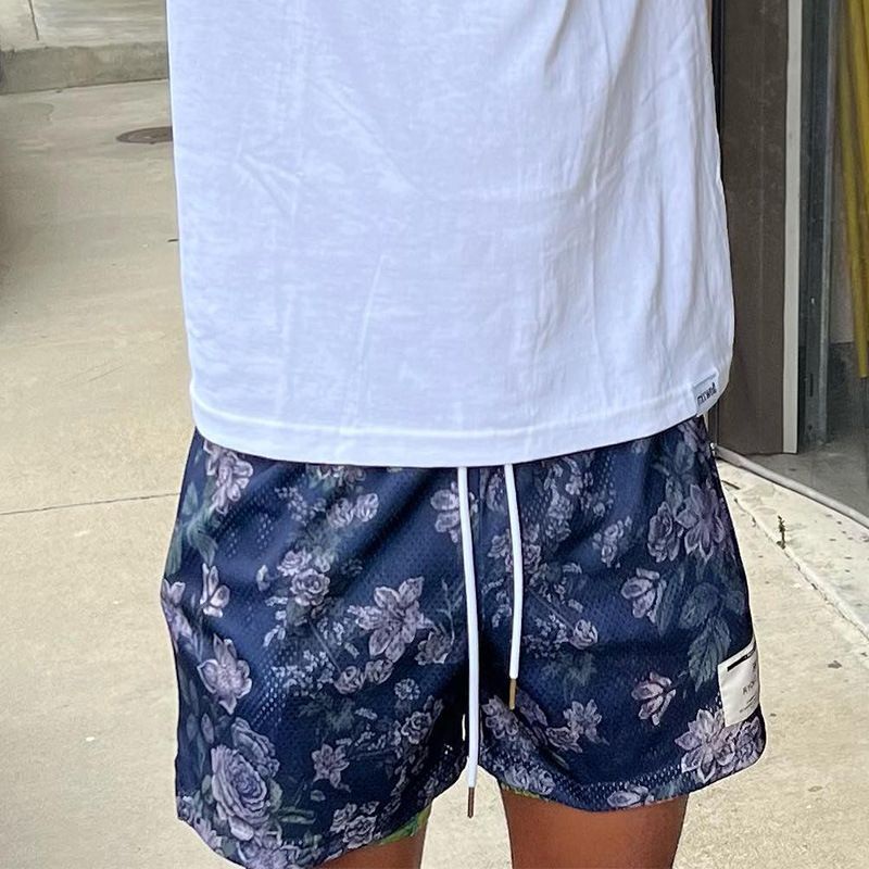 Quần Short Thể Thao Bóng Rổ Ba Tấc Dài Đến Đầu Gối Nhanh Khô Ryoko Đường Phố Mỹ Cho Nam Và Nữ