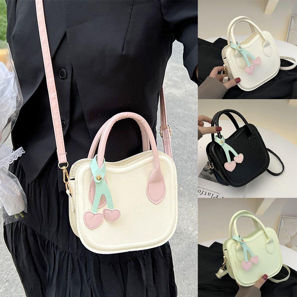 Túi Đeo Chéo Vai MIHAN1 Họa Tiết Cherry Nhiều Màu Sắc Dành Cho Nữ