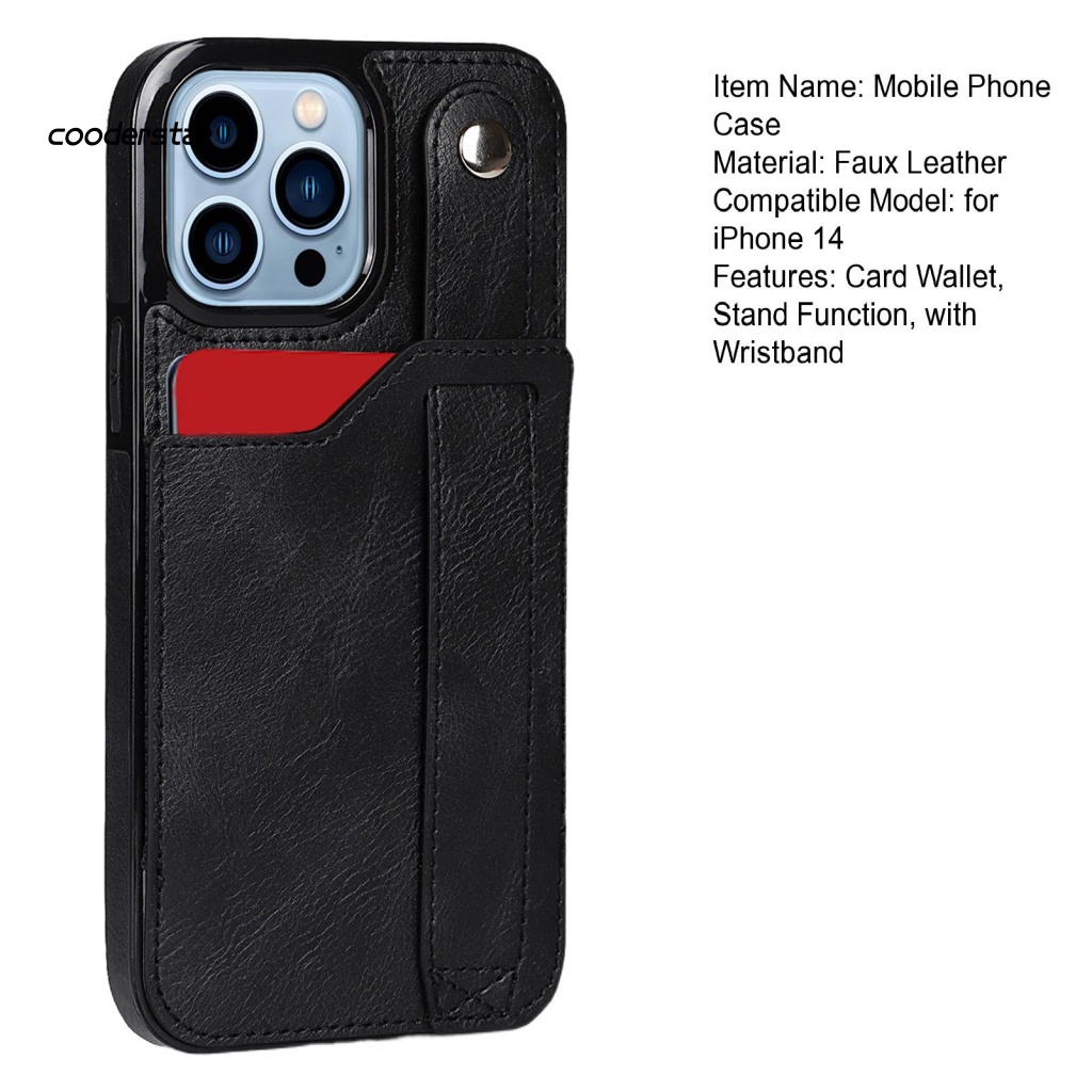 Túi Đựng Điện Thoại Bằng Da Giả Chống Bụi Cho iPhone 14