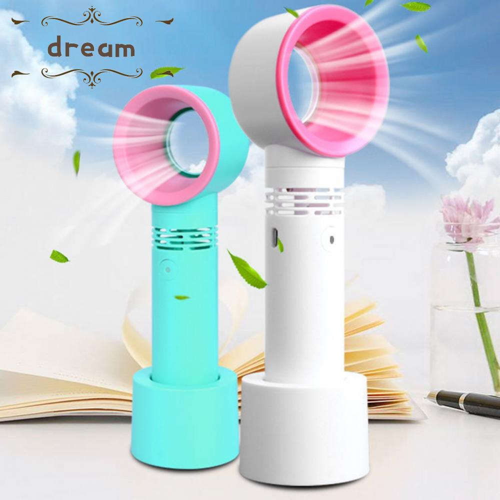 【DREAMLIFE】Leafless Fan usb Charging Portable Creative Handheld Desktop Fan high quality