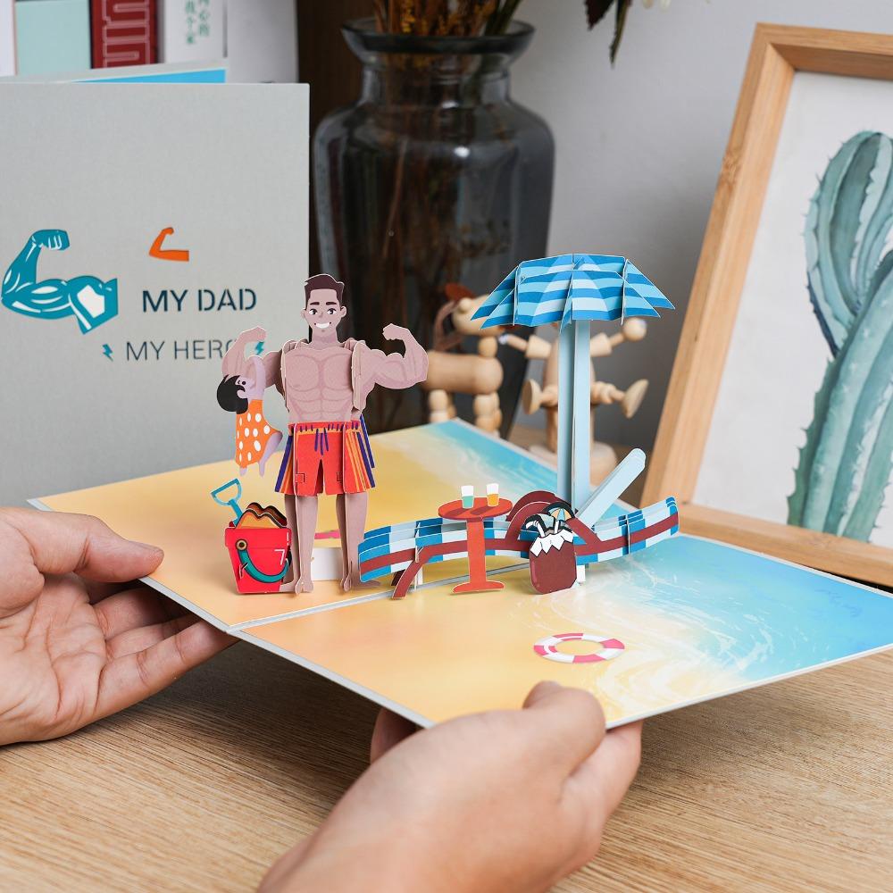Thiệp Chúc Mừng Sinh Nhật Thủ Công Dành Cho Bố