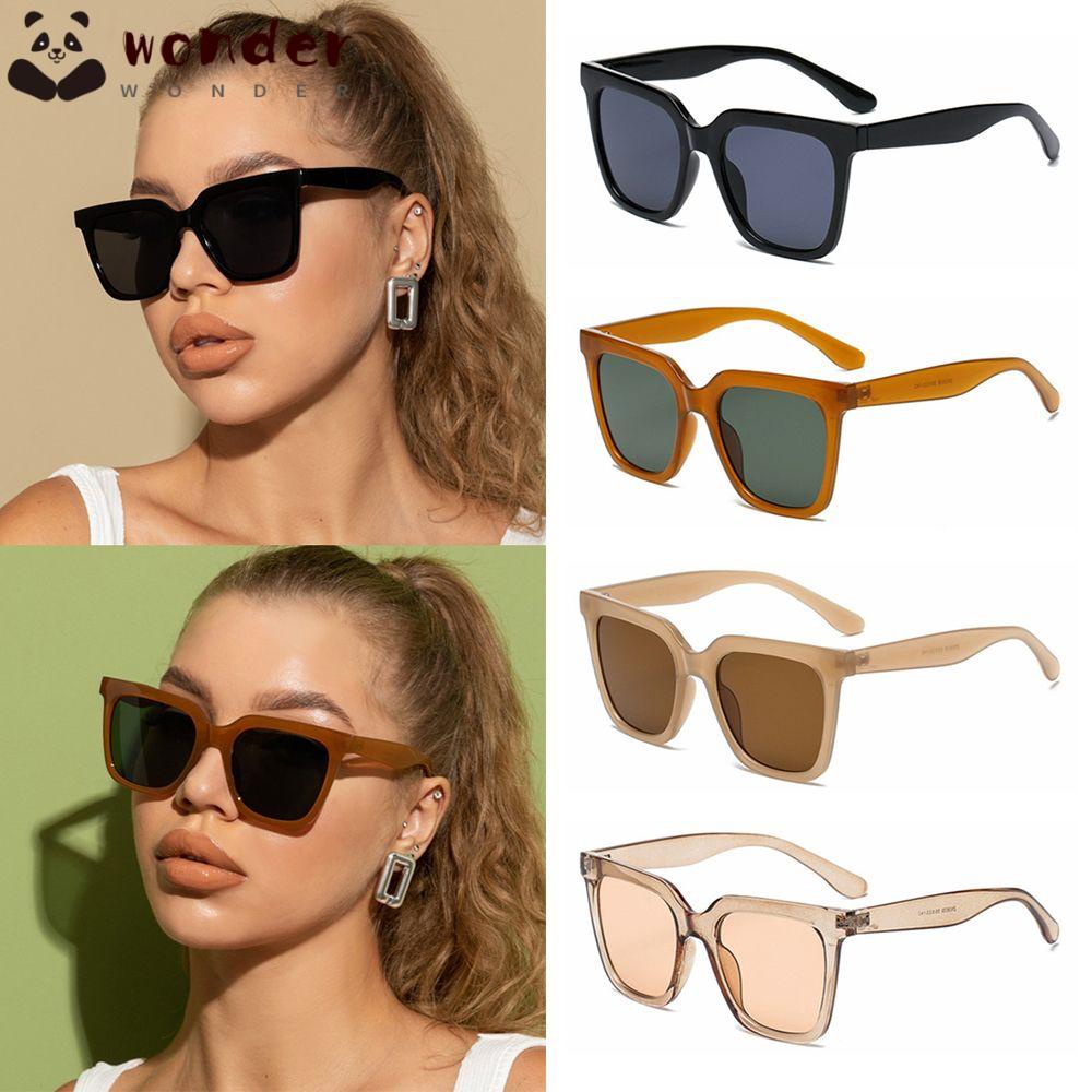 Kính Mát Gọng Vuông Nhiều Màu Sắc Phong Cách Vintage Thời Trang Cho Nữ