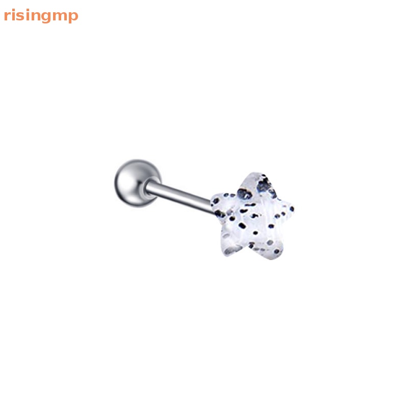 1 Khuyên Xỏ Lưỡi Bằng Kim Loại Thời Trang Cá Tính