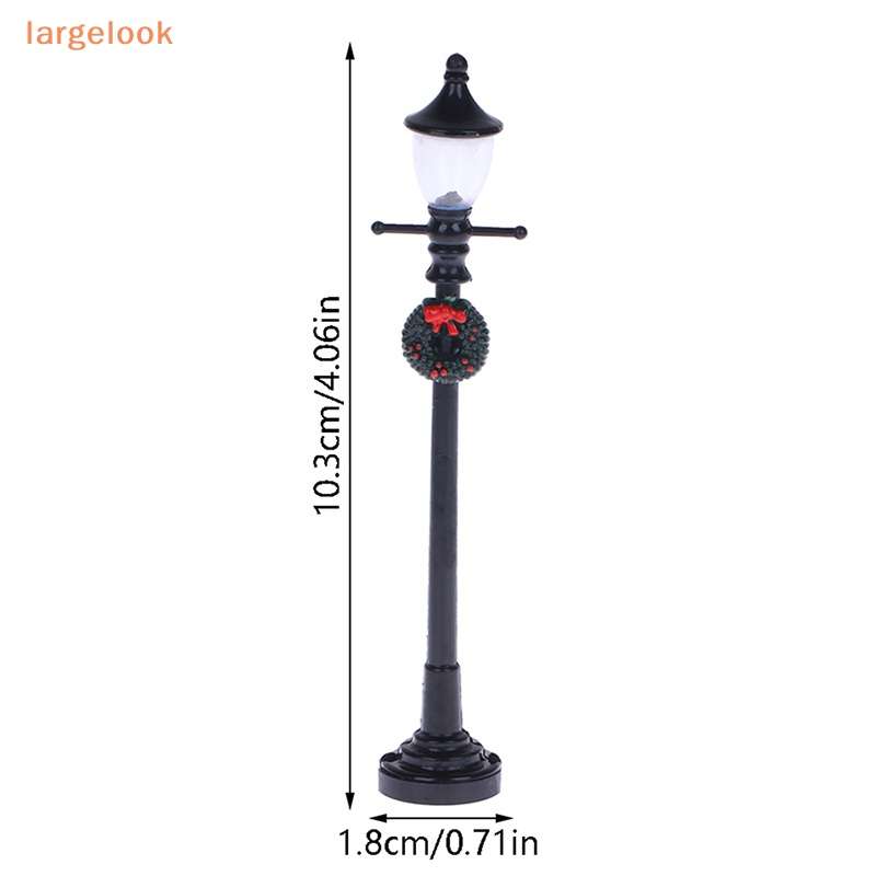 Mô Hình Đèn Đường Mini 1 / 12 Dùng Trang Trí Nhà Búp Bê