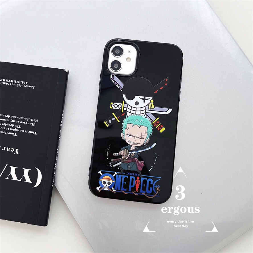 Ốp Điện Thoại TPU Mềm Họa Tiết ONE PIECE Cho IPhone 14 13 12 11 Pro Max SE2020 X XR Xs Max 7 8 6 6s Plus