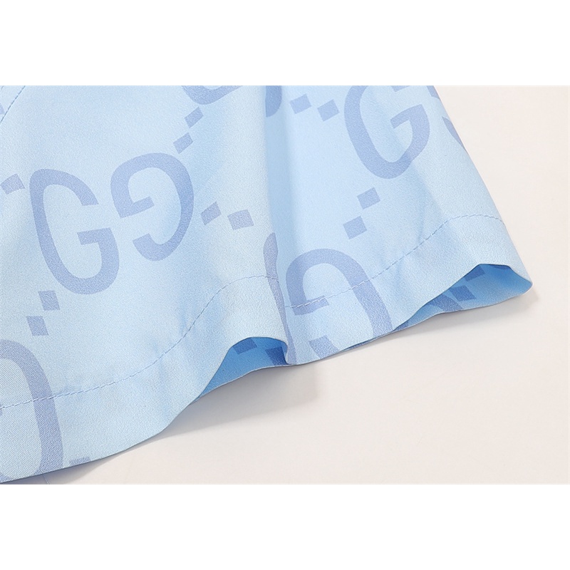 Set Áo Thun Tay Ngắn Cổ Bẻ In Hình Động Vật + Quần Short Thời Trang Unisex