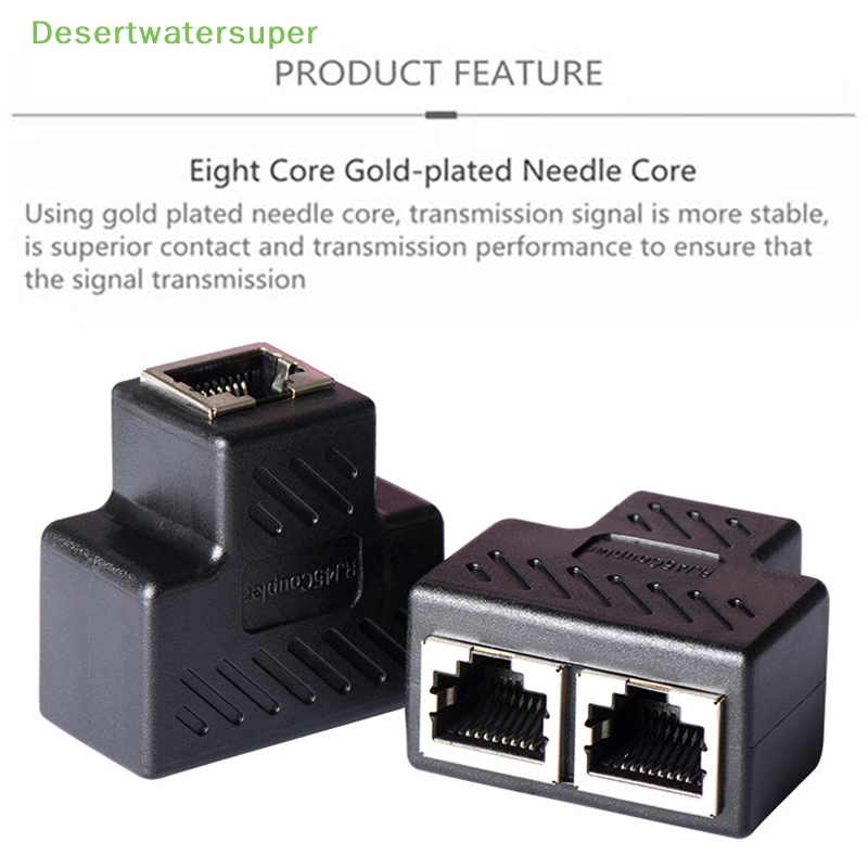 1 Cặp Đầu Nối Mạng Ba Chiều RJ45