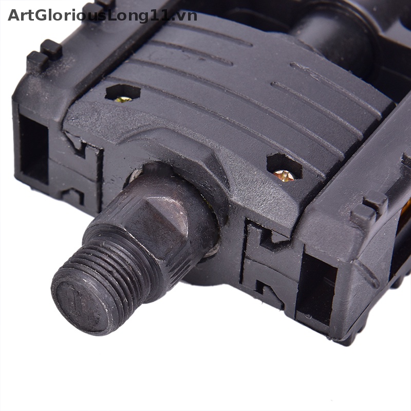 Set 2 Bàn Đạp Xe Đạp Bằng Thép Carbon Gấp Gọn Tiện Lợi