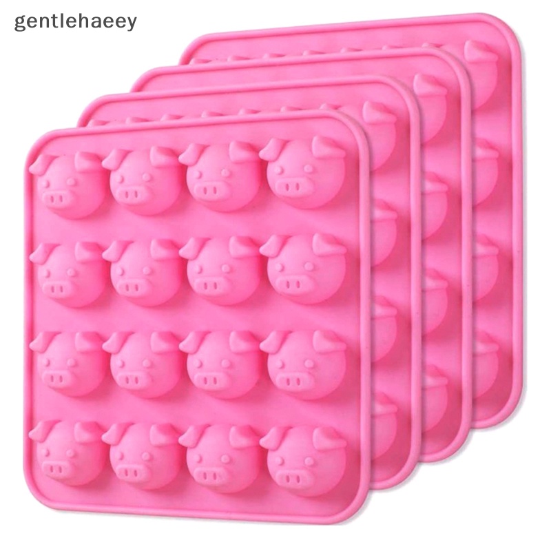 Khuôn Silicone Làm Bánh / Sô Cô La / Kẹo Ngọt Hình Heo Con Xinh Xắn