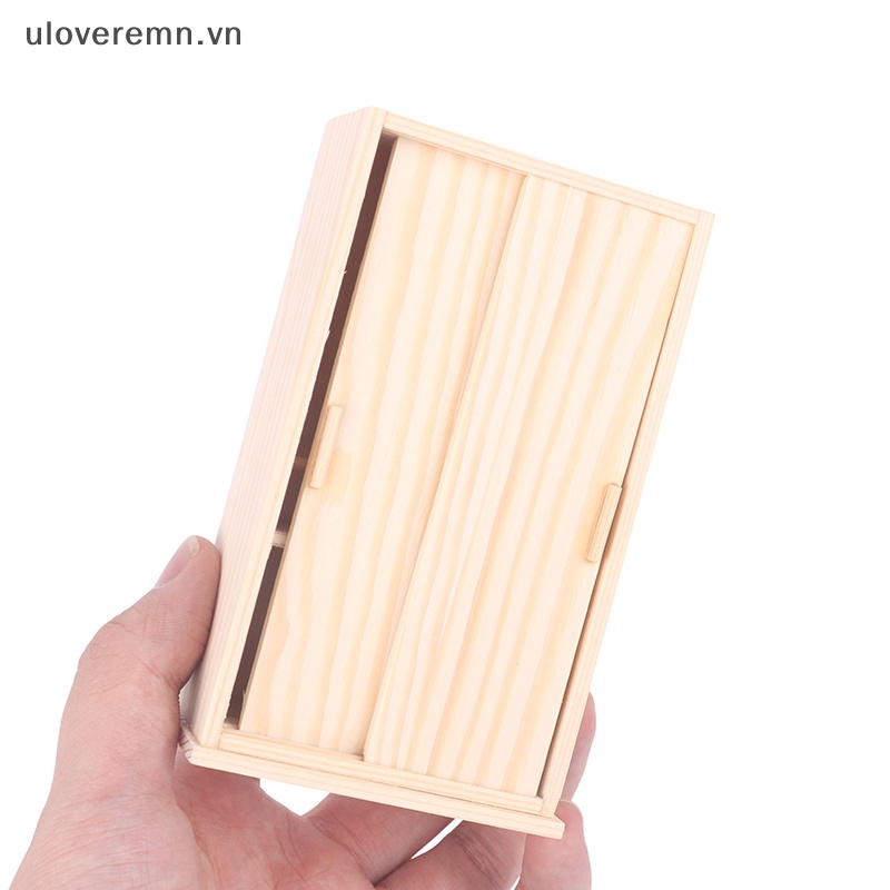 Tủ Quần Áo Búp Bê Mini Tỉ Lệ 1: 12 Xinh Xắn