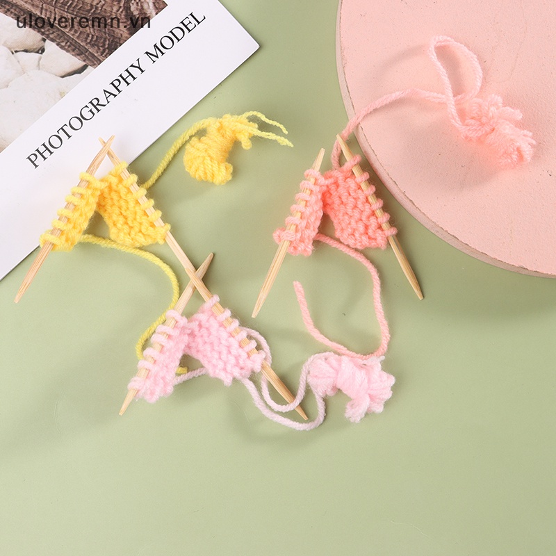 Cuộn Len Đan 1 / 12 Trang Trí Nhà Búp Bê