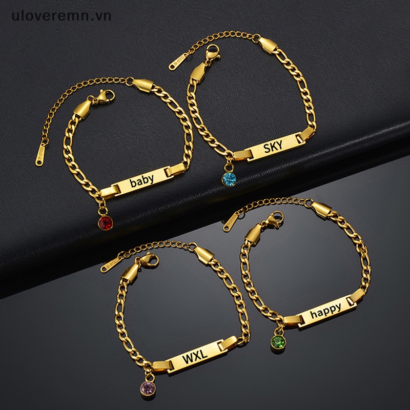 1 Vòng Đeo Tay Thép Không Gỉ Có Thể Điều Chỉnh Kích Cỡ