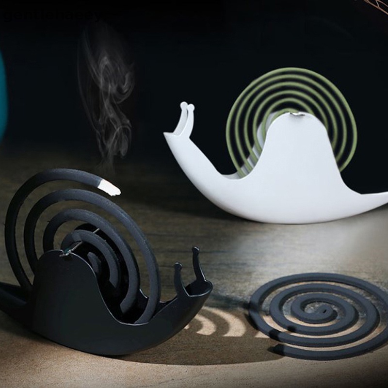 Giá Đỡ Nhang Muỗi Hình Ốc Sên Bằng Sắt Phong Cách Retro