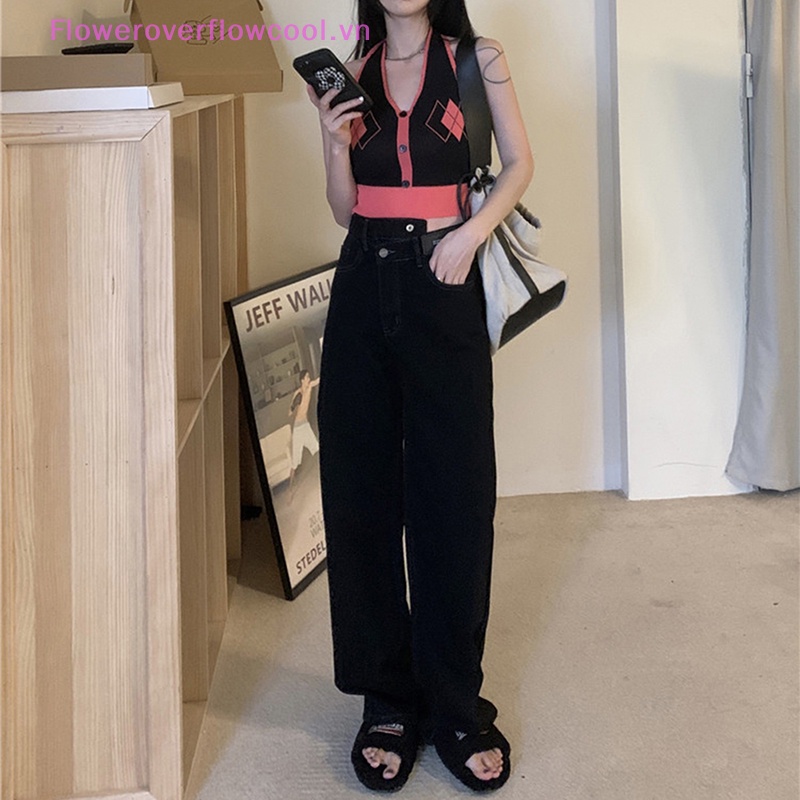 Áo Croptop Dệt Kim Không Tay Hở Lưng Dáng Ôm Thời Trang Mùa Hè Quyến Rũ Cho Nữ