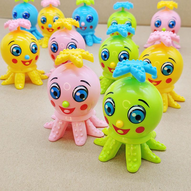 Mới Đồ Chơi Lên Dây Cót Hình Bạch Tuộc Hoạt Hình Đáng Yêu
