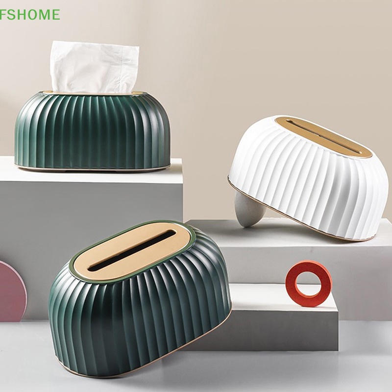 Fshome Hộp Đựng Khăn Giấy Sáng Tạo Để Bàn Phòng Khách / Phòng Tắm Mới
