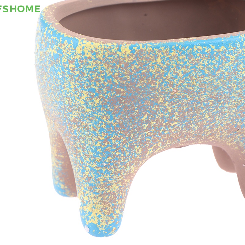 1 Chậu Hoa Bằng Sứ Hình Mèo Đáng Yêu Mới