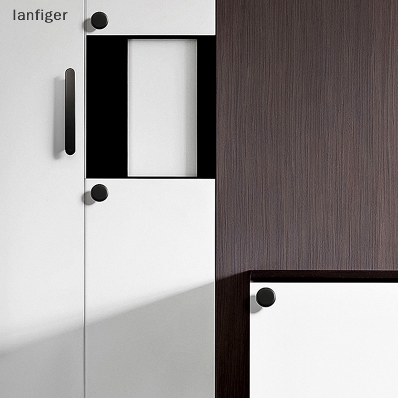 Lanf Tay Nắm Cửa Tủ Hình Chữ Nhật Màu Trơn Cho Nhà Bếp EN