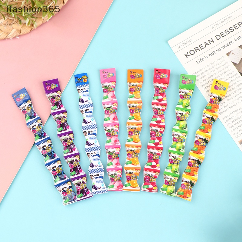 [ifashion365] Đồ Chơi Búp Bê QQ Gummy Kẹo Hương Nho QQ Đường Trang Trí Nhà Cửa