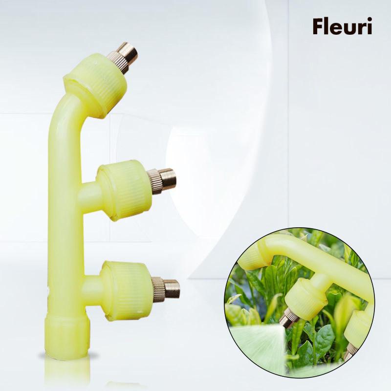 Bộ 5 Đầu Vòi Phun Nước Tưới Cây Bằng Đồng Thau Cho Xe Hơi / Nhà Kính