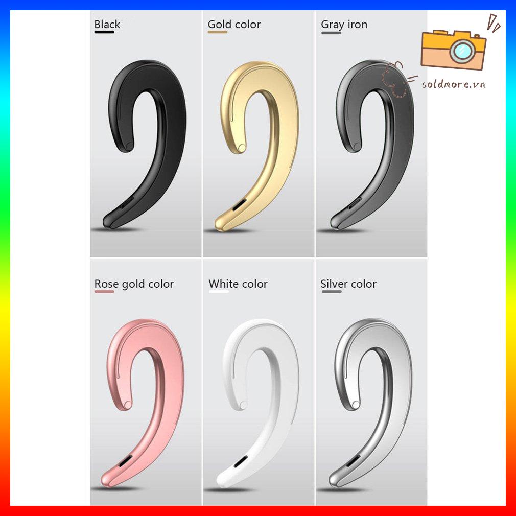 Tai nghe bluetooth dẫn truyền xương ô tô màu đen (có bao bì carton) (pin lithium tích hợp)