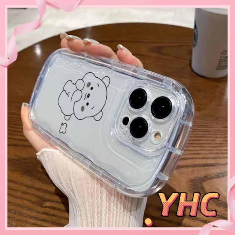 Ốp Lưng iPhone Phim hoạt hình Winnie the Pooh túi khí chống rơi vỏ điện thoại trong suốt vỏ mềm Cho Iphone 6 / 6S / 6splus / se / 7 / 7plus / 8 / 8plus / X / xs / xsmax / 11 / 12 / 13 / 14 / Plus / Pro / Pro Max - 414