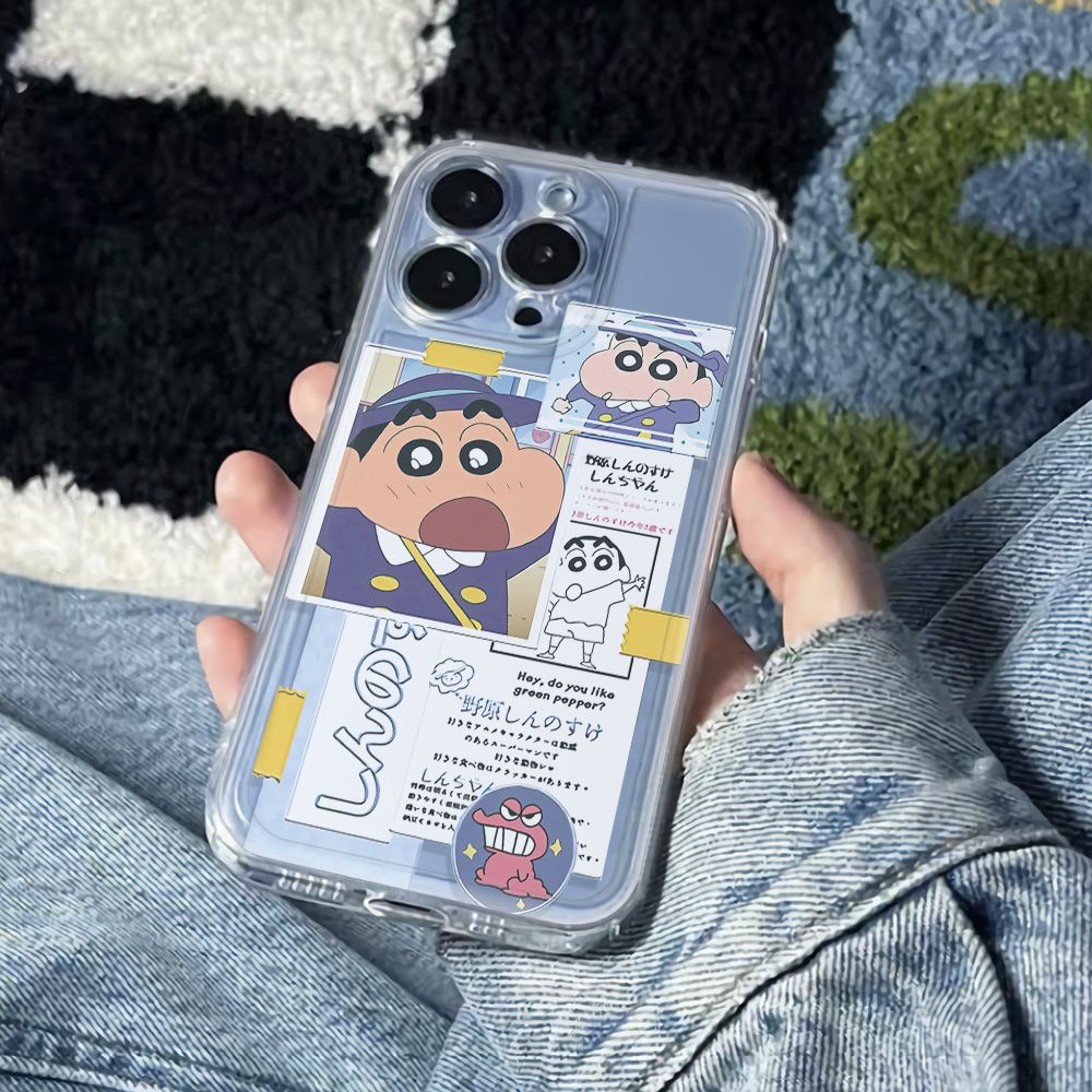 ✅Ốp Lưng Bé Shin Ngộ Nghĩnh Nhiều Mẫu Mã Cho Điện Thoại Iphone 11 14pro78 12 6In max13 3L3E