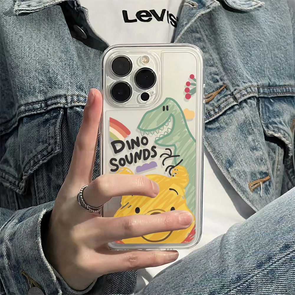 ✅Ốp Điện Thoại Mềm Chống Sốc In Hình Gấu Pooh Cho Iphone 11plus Max6In 14pro13 78 12 6NF0