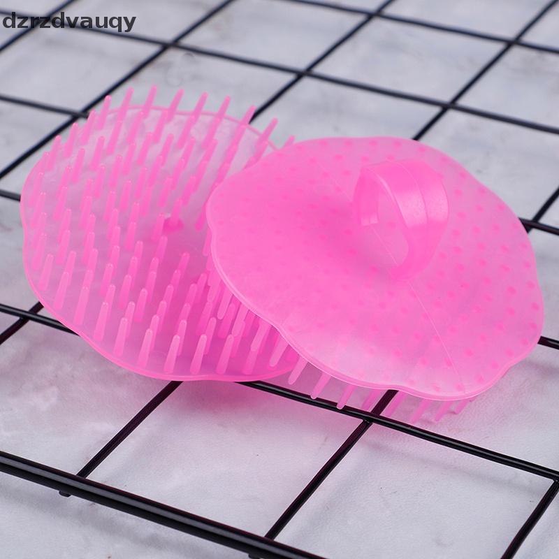 {Dzrzdvauqy} da đầu massage tóc bàn chải Lược dầu gội Massager tắm rửa cơ thể chăm sóc trị liệu mới