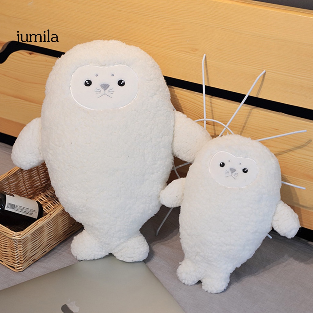 Gối Ôm Nhồi Bông Mềm Mại Hình Con Dấu Hoạt Hình Đáng Yêu Trang Trí Nhà Cửa