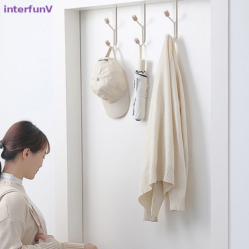 [InterfunV] Móc Treo Quần Áo / Áo Khoác Gắn Cửa Phòng Ngủ Trang Trí Nhà Cửa [Mới]