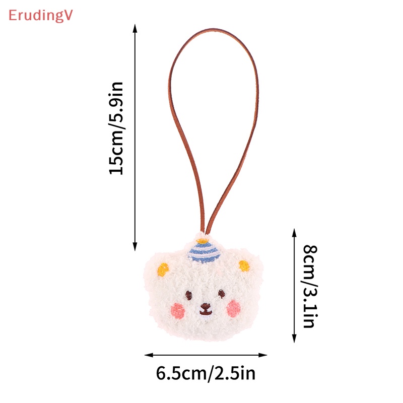 Nhãn Dán Trang Trí Túi Xách / Túi Xách Hình Gấu Bông Dễ Thương Chống Thất Lạc