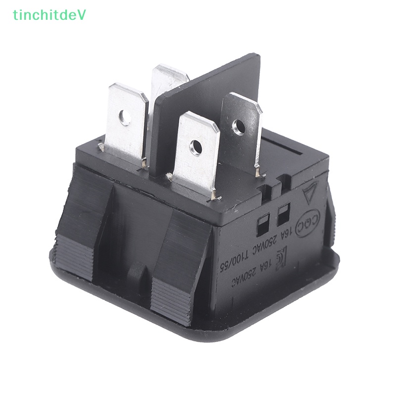 Công Tắc Rocker Mini 4Pins RK1-05N Chống Nước Chống Dầu Cho Tàu Thuyền