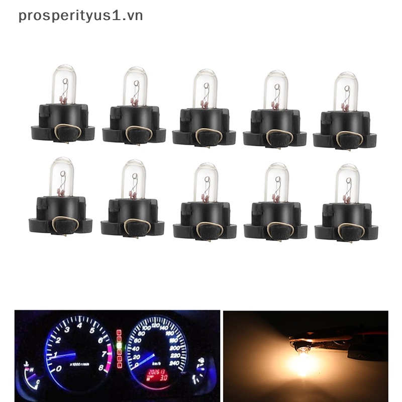 1 [prosperityus1] 5 Bóng Đèn LED T3 T4.2 Làm Ấm Bảng Điều Khiển Xe Hơi