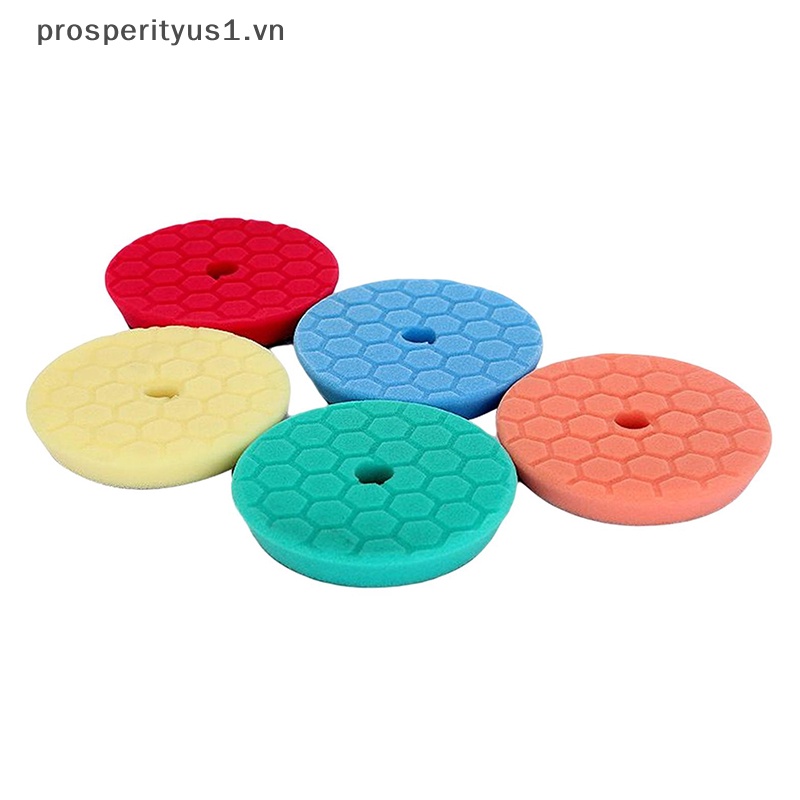 1 [Prosperityus] Đệm Xốp Đánh Bóng Xe Hơi Hình Trụ