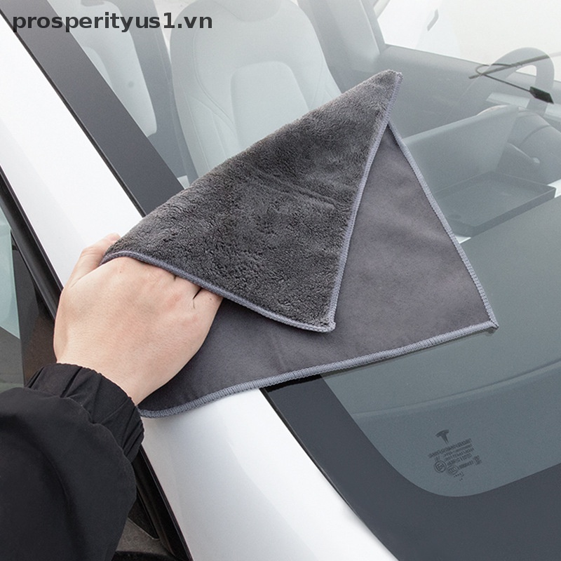 1 Khăn Lau Xe Hơi Da Lộn Thấm Hút Nước Tốt