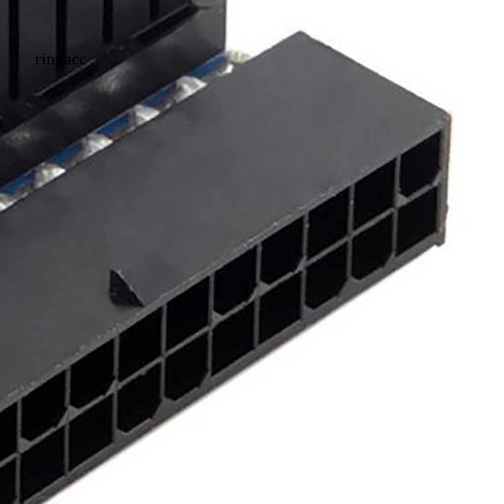 Bo Mạch Chủ 24 Pin Xoay 90 Độ Màu Đen Chuyên Dụng Cho Máy Tính