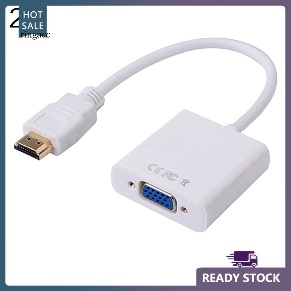 Cáp Chuyển Đổi HDMI 1080P Đầu Đực Sang VGA Đầu Cái Cho PC Laptop HDTV