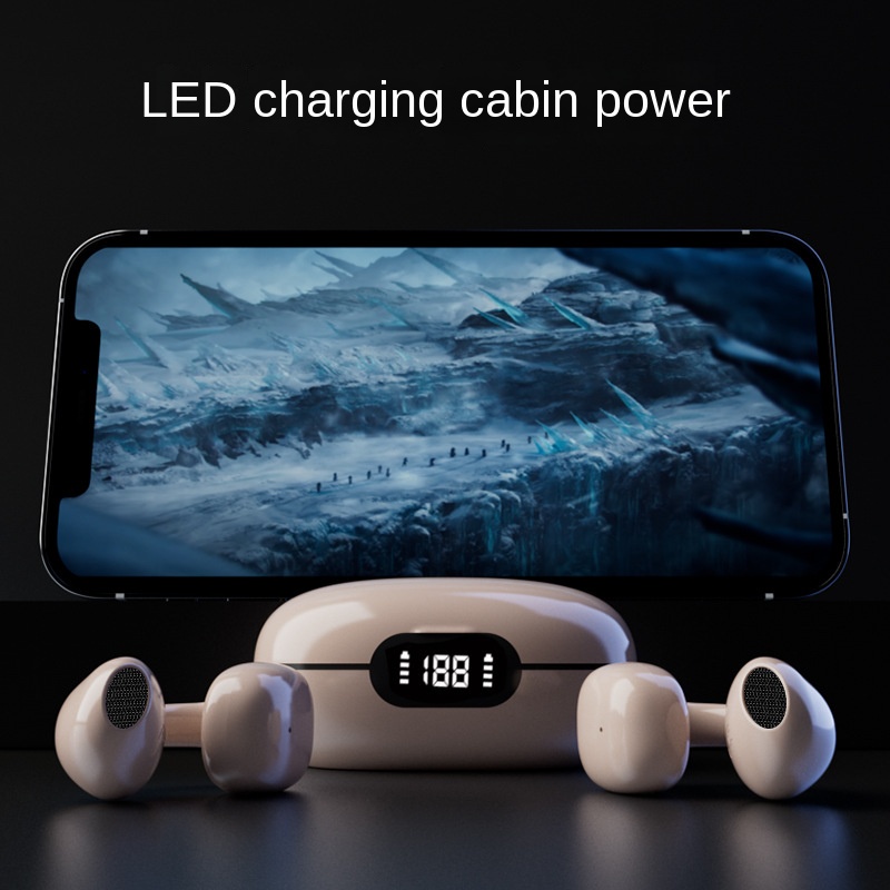 Tai Nghe Bluetooth 5.3 Âm Thanh HiFi Thiết Kế Dạng Kẹp Vành Tai