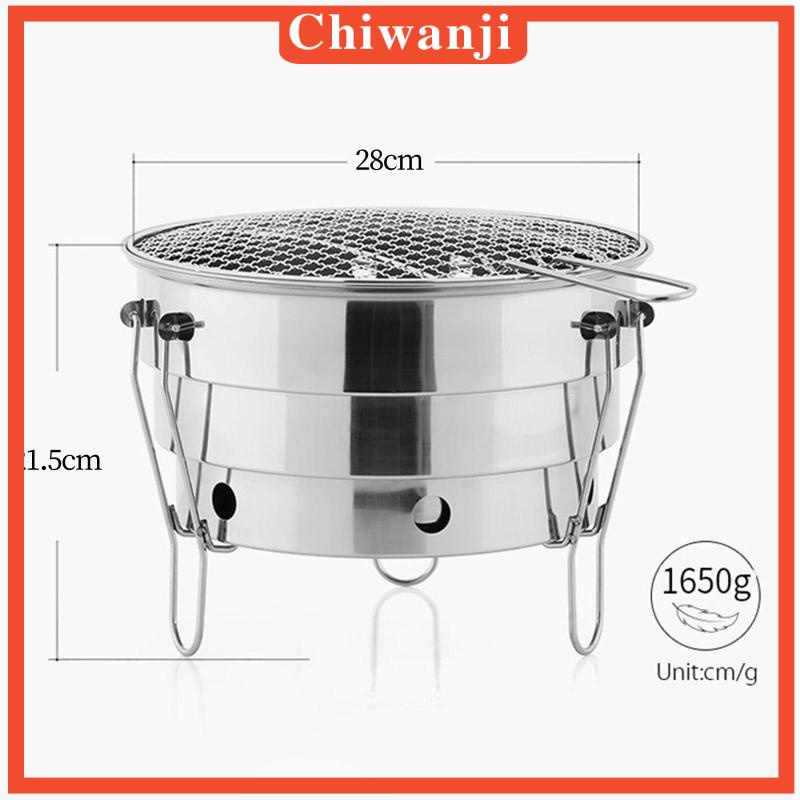 Vỉ Nướng BBQ Nhỏ Gọn Có Thể Gấp Gọn Tiện Dụng Mang Theo Du Lịch / Dã Ngoại
