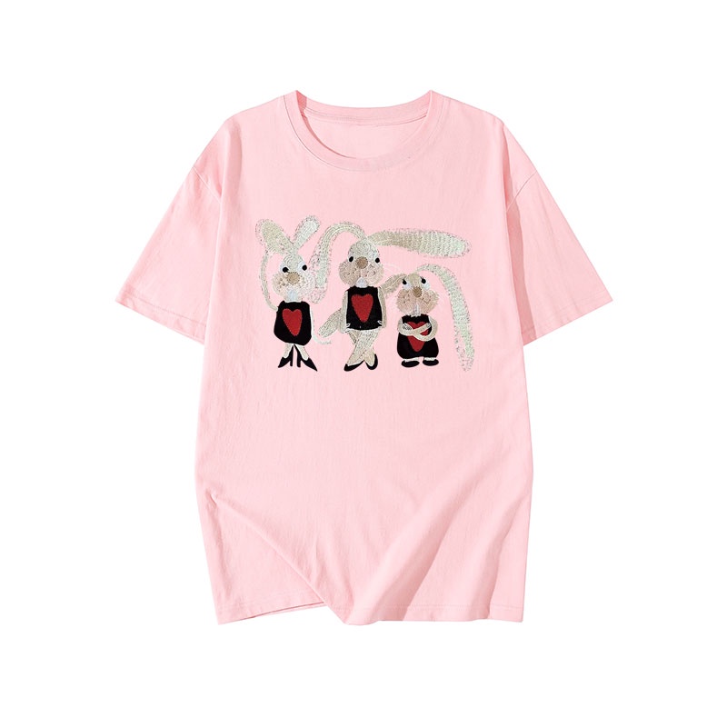 NRVP Áo Thun 100% Cotton Tay Ngắn Phong Cách Hàn Quốc Mới