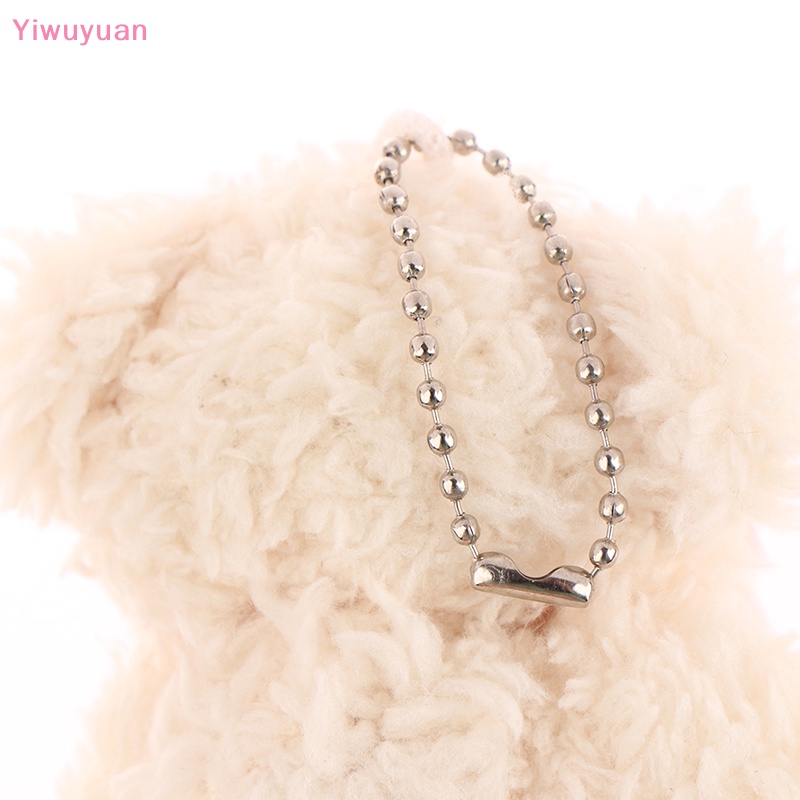 < Yiwuyuan > Móc Khóa Gấu Bông Mềm Mại Đáng Yêu Sáng Tạo Và Thay Thế Được Cho Bé Gái Và Trẻ Em Mới