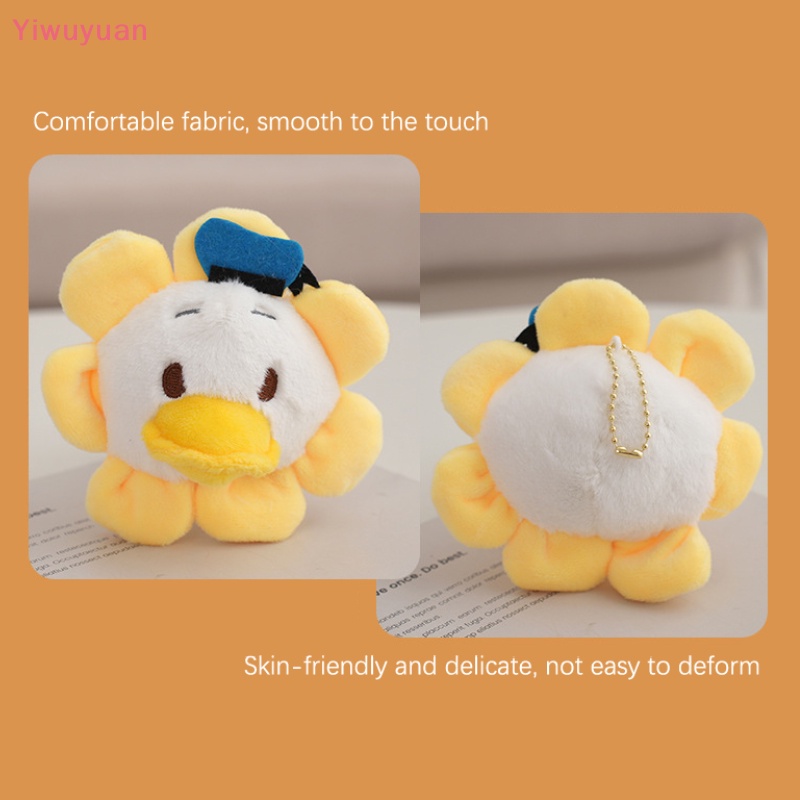 < Yiwuyuan > Móc Khóa Gấu Bông Mềm Mại Dễ Thương Thời Trang Đáng Yêu Dành Cho Bé Gái